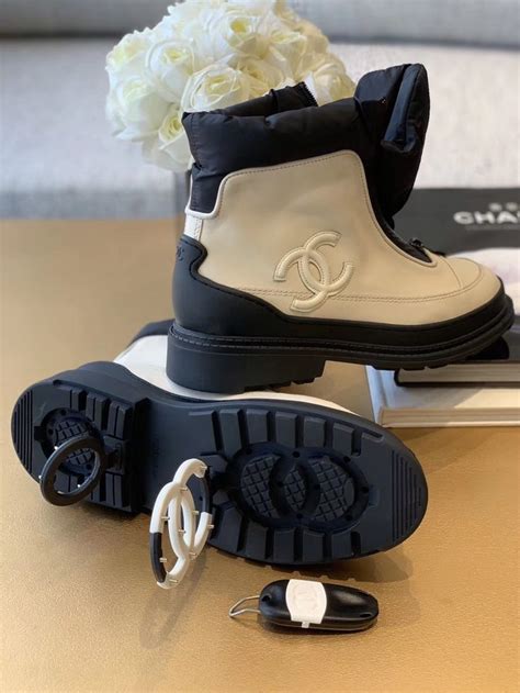 chanel shoes short boots